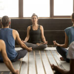 Landing Page de Aulas de Meditacao Elementos que conectam e geram confianca