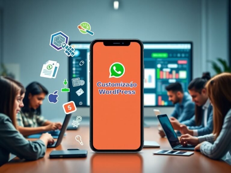 Grupo de Whatsapp Customização WordPress