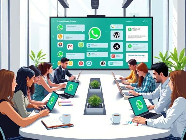Grupo de Whatsapp Estratégias de Conteúdo WordPress