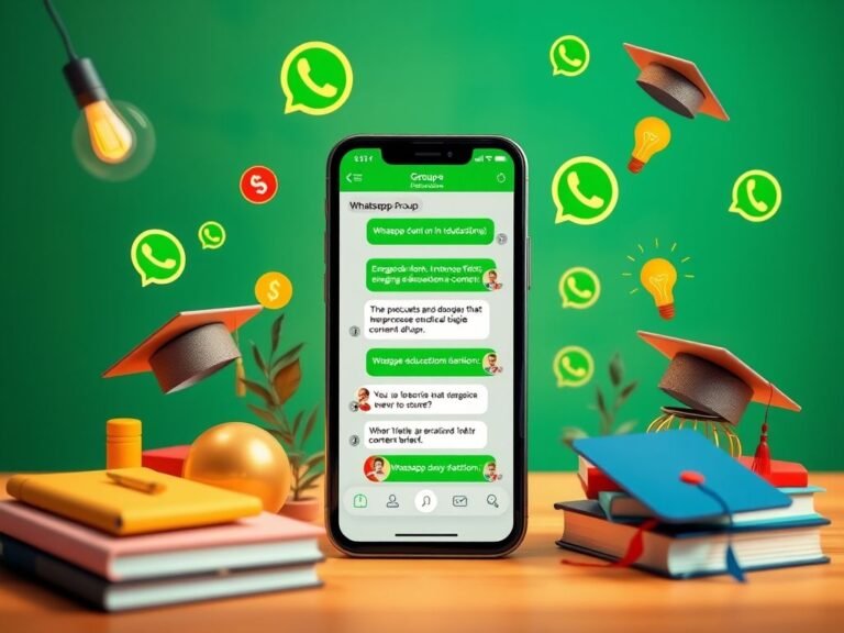 Grupo de Whatsapp Monetização de Conteúdo Educacional