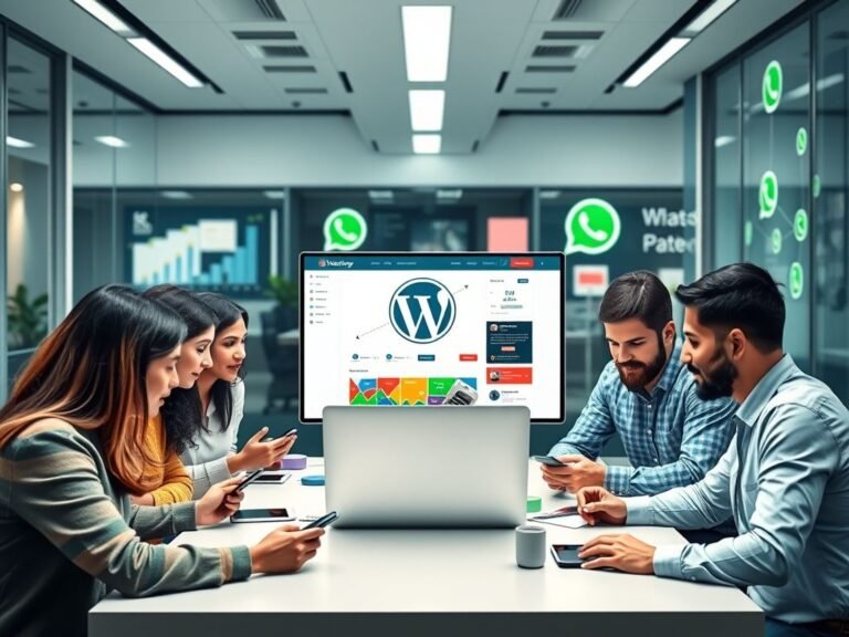 Grupo de Whatsapp Negócios WordPress