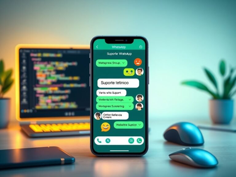 Grupo de Whatsapp Suporte Técnico WordPress