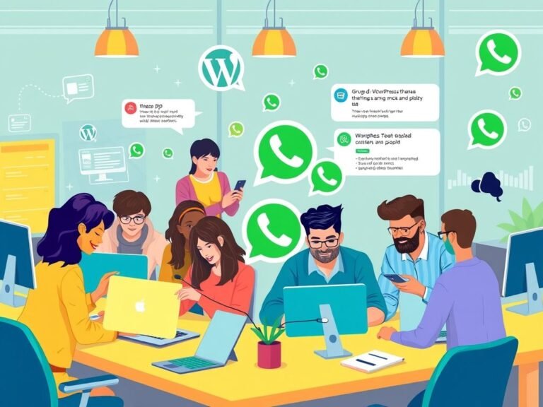 Grupo de Whatsapp Temas WordPress